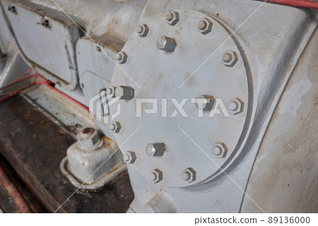 Industrial compressor refrigeration station at manufacturing factory. 89136000