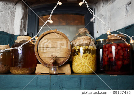 Alcoholic drink, tincture using a snake. Alcoholic drink infused with snake venom. Homemade alcohol with the addition of snake and herbs. Alcoholic drink, tincture using a snake. Alcoholic drink infused with snake venom. Homemade alcohol with the addition of snake and herbs. 89137485