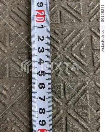 DIY tool material collection Scale measure Scale length 20cm Vertical 89138251