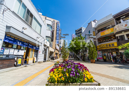 Tokyo Hachioji Station North Exit Scenery Nishihoshasen You Road Tokyo Hachioji Station North Exit Scenery Nishihoshasen You Road 89138681