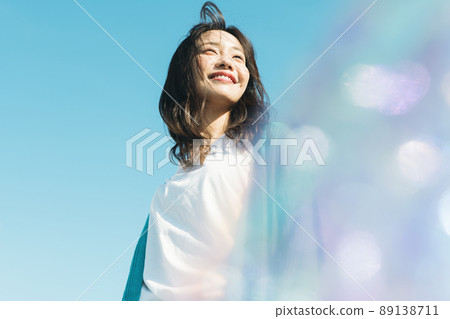 Female outdoor portrait 89138711