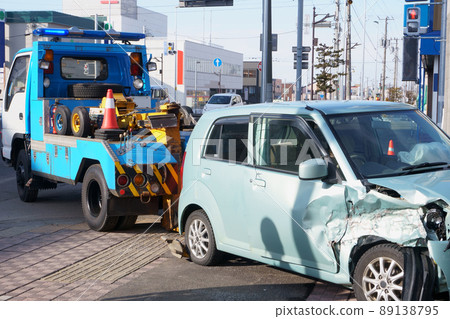 事故車輛拖車移動作業場景 89138795