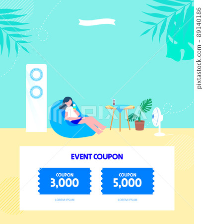 Summer Shopping Event Popup Template 10 89140186