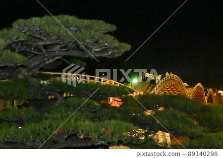 Kintaikyo Bridge, Iwakuni City and Yarikokashi Pine 89140298