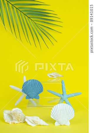 Summer concept podium image for product photography 89141015