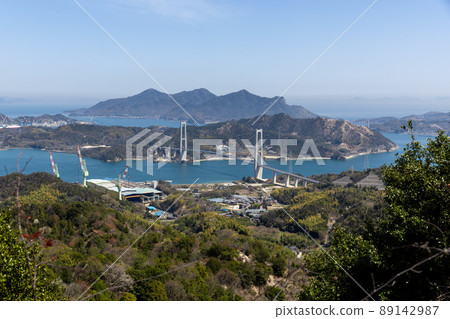 Yumeshima Kaido Iwagi Bridge (Iwagi Island and Ikina Island, Kamijima Town, Ehime Prefecture) Yumeshima Kaido Iwagi Bridge (Iwagi Island and Ikina Island, Kamijima Town, Ehime Prefecture) 89142987