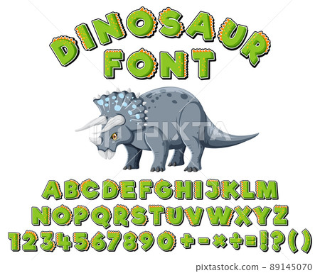 Font design for english alphabets and numbers Font design for english alphabets and numbers 89145070