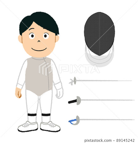 Illustration of fencing Illustration of fencing 89145242