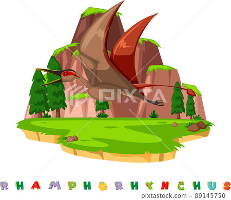 Dinosaur wordcard for rhamphorhynchus Dinosaur wordcard for rhamphorhynchus 89145750