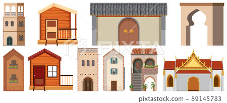 Different design of buildings around the world Different design of buildings around the world 89145783
