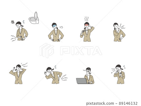A set of women in suits that look sick A set of women in suits that look sick 89146132