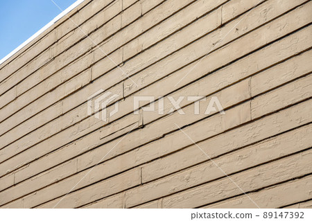 Painted brown wooden board wall at San Francisco, California Painted brown wooden board wall at San Francisco, California 89147392