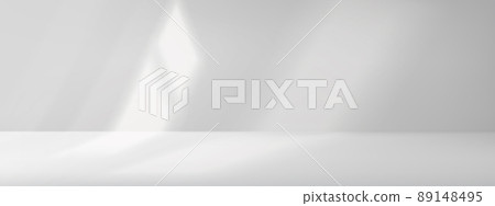 Window shadow, light blind overlay effect on wall Window shadow, light blind overlay effect on wall 89148495