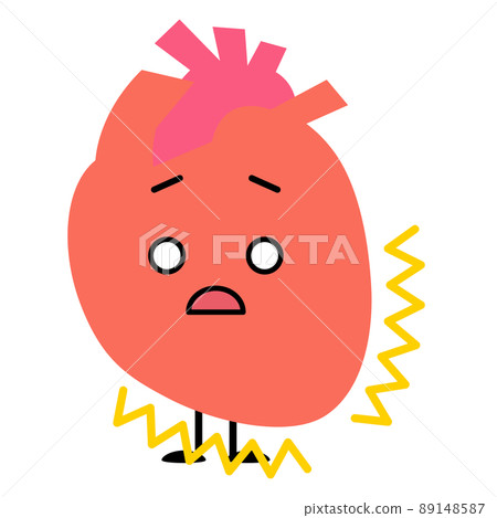 Heart causing ventricular fibrillation 89148587