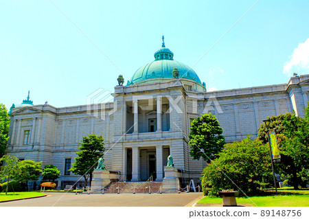 [Tokyo] Tokyo National Museum in early summer, Hyokeikan with a beautiful dome roof 89148756