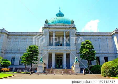 [Tokyo] Tokyo National Museum in early summer, Hyokeikan with a beautiful dome roof 89148757