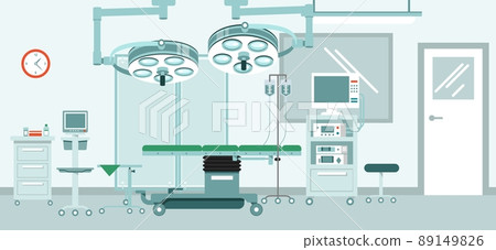 Medicine surgery concept with empty operating room 89149826
