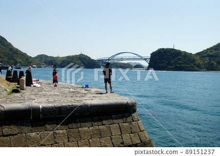 World cultural heritage "Misumi West Port" in Uki City, Kumamoto Prefecture Popular tourist spots and fishing spots 89151237