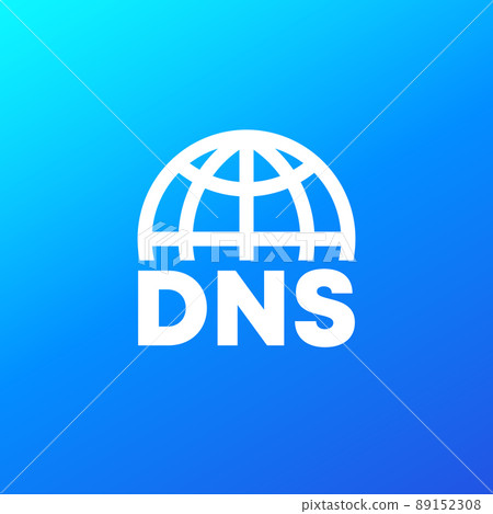 DNS vector icon for web DNS vector icon for web 89152308