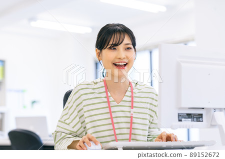 Young engineer in the office 89152672