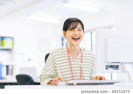 Young engineer in the office 89152673