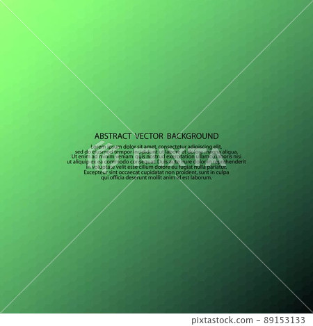 vector background. green hexagons. polygonal style. eps 10 89153133