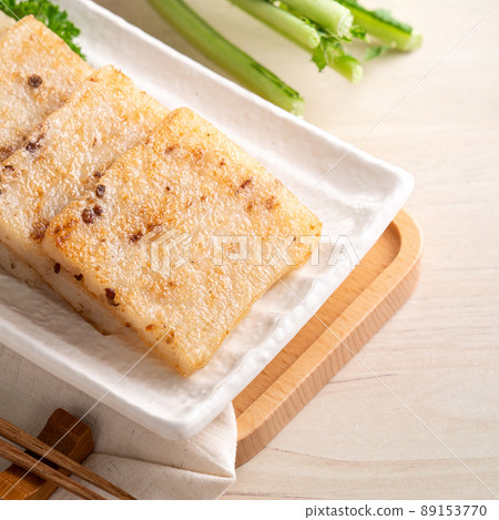 carrot cake cabbage cake food New year turnip cake ルオポガオ 大根ケーキ 89153770