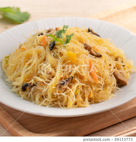 南瓜 米粉 金瓜 金瓜炒米粉 炒米粉 南瓜炒米粉 pumpkin rice vermicelli 89153773