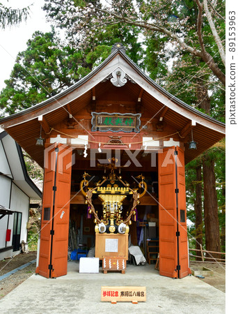 山形縣寒河江市寒河江八幡神社神轎 山形縣寒河江市寒河江八幡神社神轎 89153963