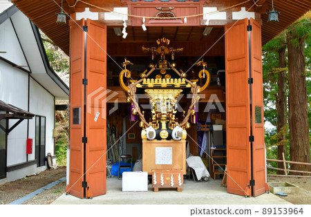 山形縣寒河江市寒河江八幡神社、神轎 山形縣寒河江市寒河江八幡神社、神轎 89153964