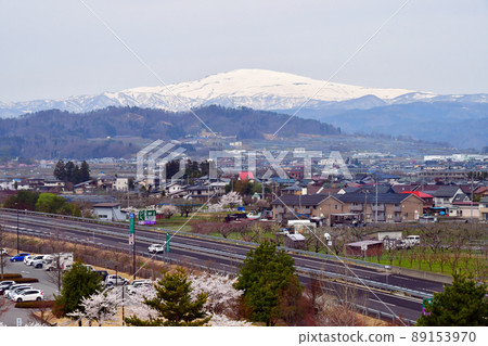 Gassan, Sagae City, Yamagata Prefecture, Mogamigawa Furusato Comprehensive Park 89153970