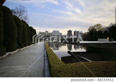 Peace Memorial Park in the evening 89154453