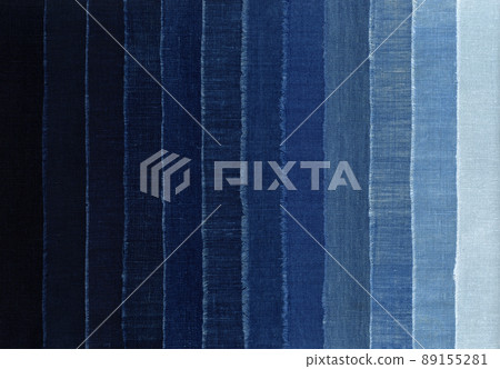 Japan Blue, indigo dyed gradation over the years Japan Blue, indigo dyed gradation over the years 89155281