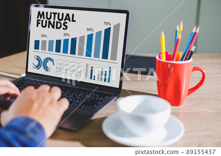 Businessman investor analyzing company financial MUTUAL FUNDS Finance and Money concept Internet Data Technology FUNDING concept Businessman investor analyzing company financial MUTUAL FUNDS Finance and Money concept Internet Data Technology FUNDING concept 89155437