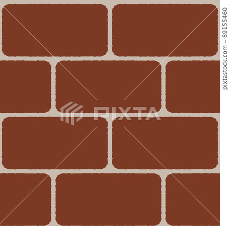 Brick tiles lined up vertically and horizontally Brick tiles lined up vertically and horizontally 89155460