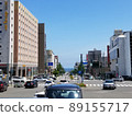 A road with a good view from Otaru Station to the port 89155717