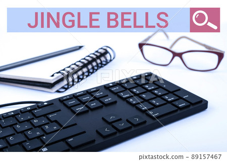 Conceptual display Jingle Bells. Business approach Most famous traditional Christmas song all over the world Computer Keyboard And Symbol.Information Medium For Communication. Conceptual display Jingle Bells. Business approach Most famous traditional Christmas song all over the world Computer Keyboard And Symbol.Information Medium For Communication. 89157467