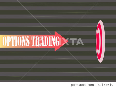 Conceptual display Options Trading. Business showcase Different options to make goods or services spread worldwide Arrow moving quickly towards aim target representing achieving goals. Conceptual display Options Trading. Business showcase Different options to make goods or services spread worldwide Arrow moving quickly towards aim target representing achieving goals. 89157619