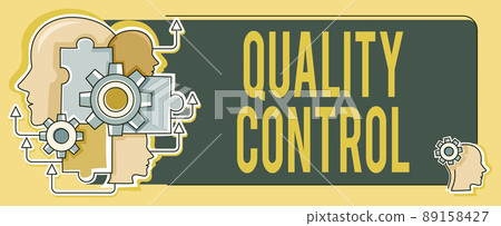 Conceptual display Quality Control. Internet Concept insure that product or service sold due to standards Multiple Heads With Cogs Showing Technology Ideas. Conceptual display Quality Control. Internet Concept insure that product or service sold due to standards Multiple Heads With Cogs Showing Technology Ideas. 89158427
