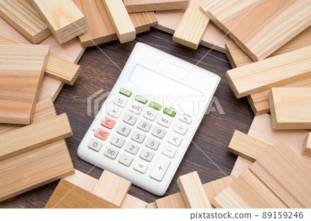 木頭和計算器 木頭和計算器 89159246