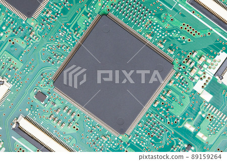 Printed circuit board package QFP 89159264
