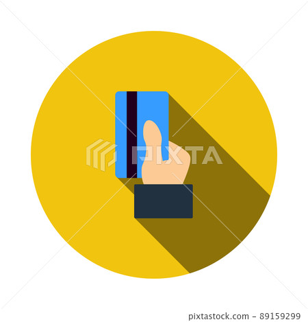 Hand Hold Crdit Card Icon Hand Hold Crdit Card Icon 89159299