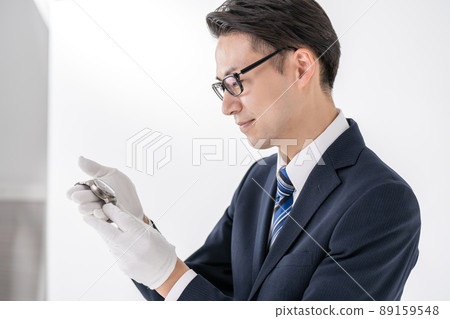 Pawn shop appraisal watch male 89159548