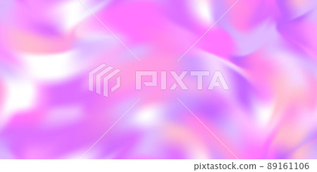 Neon pastel abstract seamless pattern. Iridescent rainbow holographic backdrop 89161106