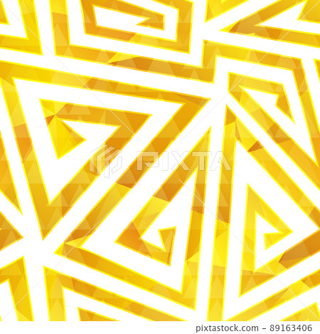 Gold spiral seamless pattern. Gold spiral seamless pattern. 89163406