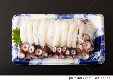 Live octopus sashimi from Hokkaido Live octopus sashimi from Hokkaido 89163833