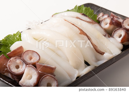 Live octopus sashimi from Hokkaido Live octopus sashimi from Hokkaido 89163840