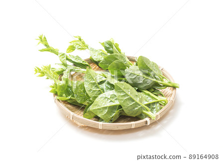 馬拉巴爾菠菜，葉菜，馬拉巴爾菠菜，綠色和黃色蔬菜，健康蔬菜，新鮮蔬菜 89164908