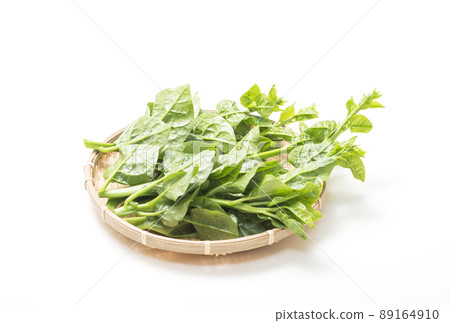 馬拉巴爾菠菜，葉菜，馬拉巴爾菠菜，綠色和黃色蔬菜，健康蔬菜，新鮮蔬菜 89164910