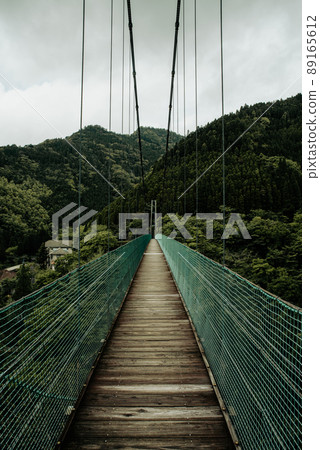 福岡縣薙部村吊橋 89165612